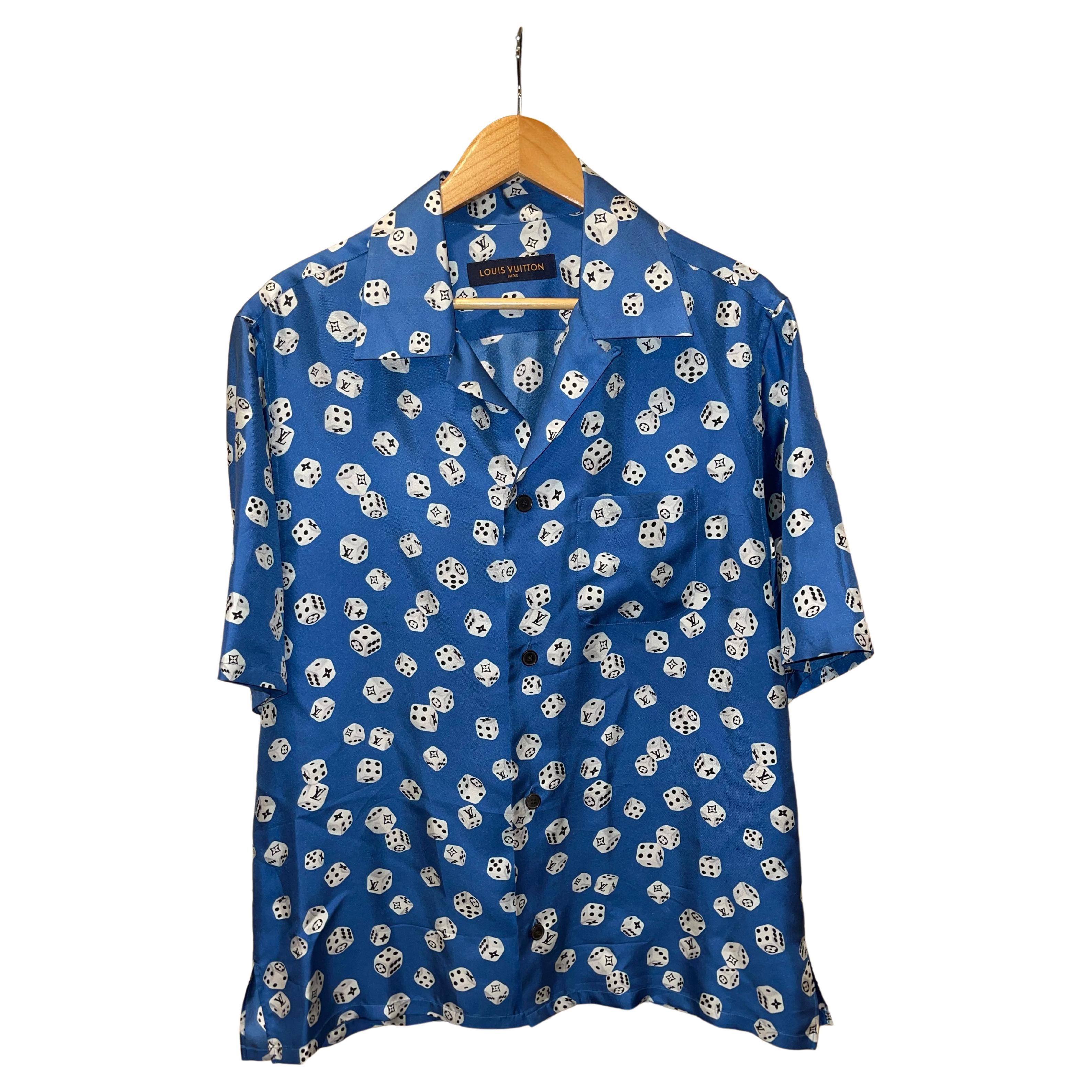 Louis Vuitton Silk Button Up Shirt - 2 For Sale on 1stDibs