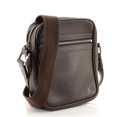 Louis Vuitton Dimitri Messenger Bag Taiga Leather Small