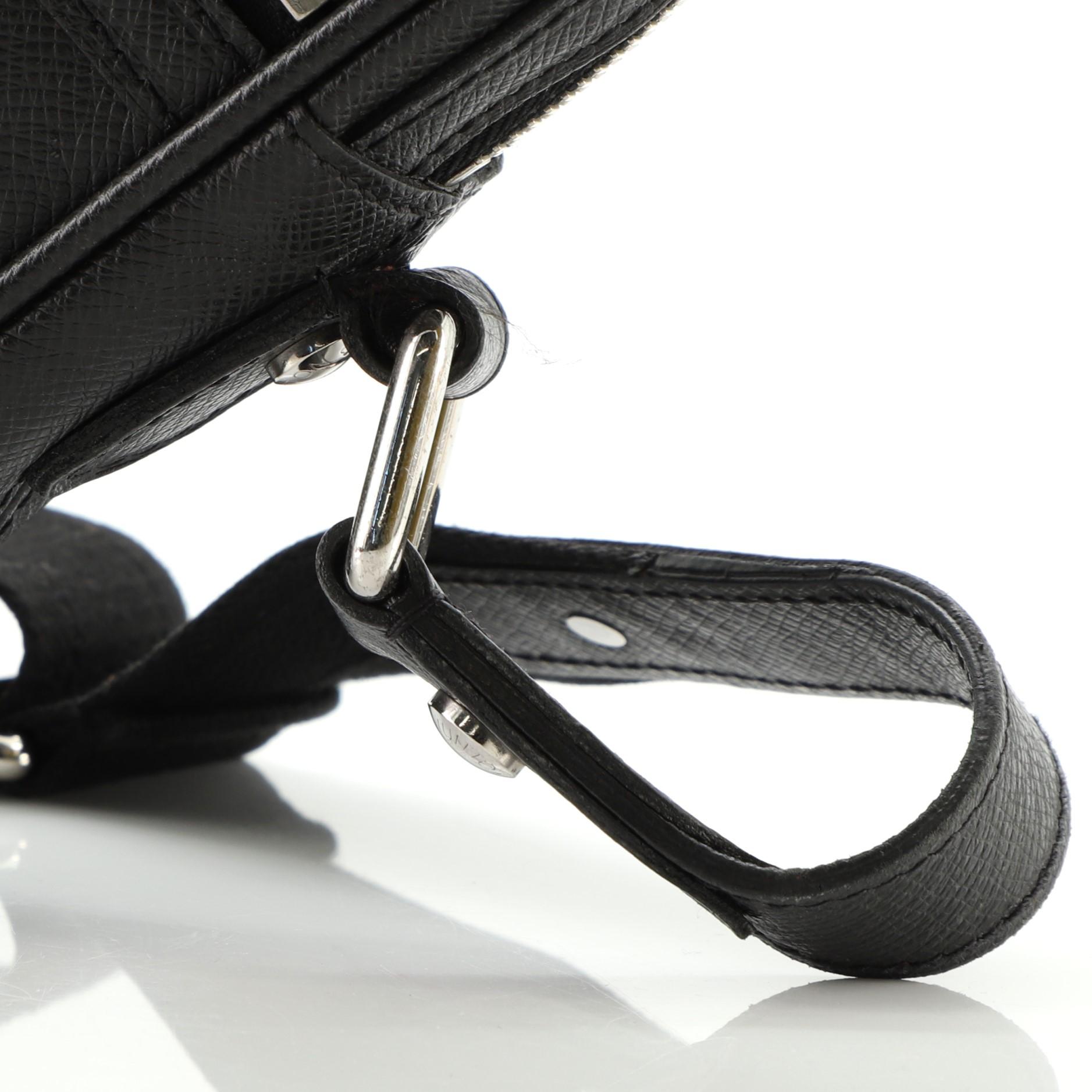 Louis Vuitton Dimitri Messenger Bag Taiga Leather Small 2