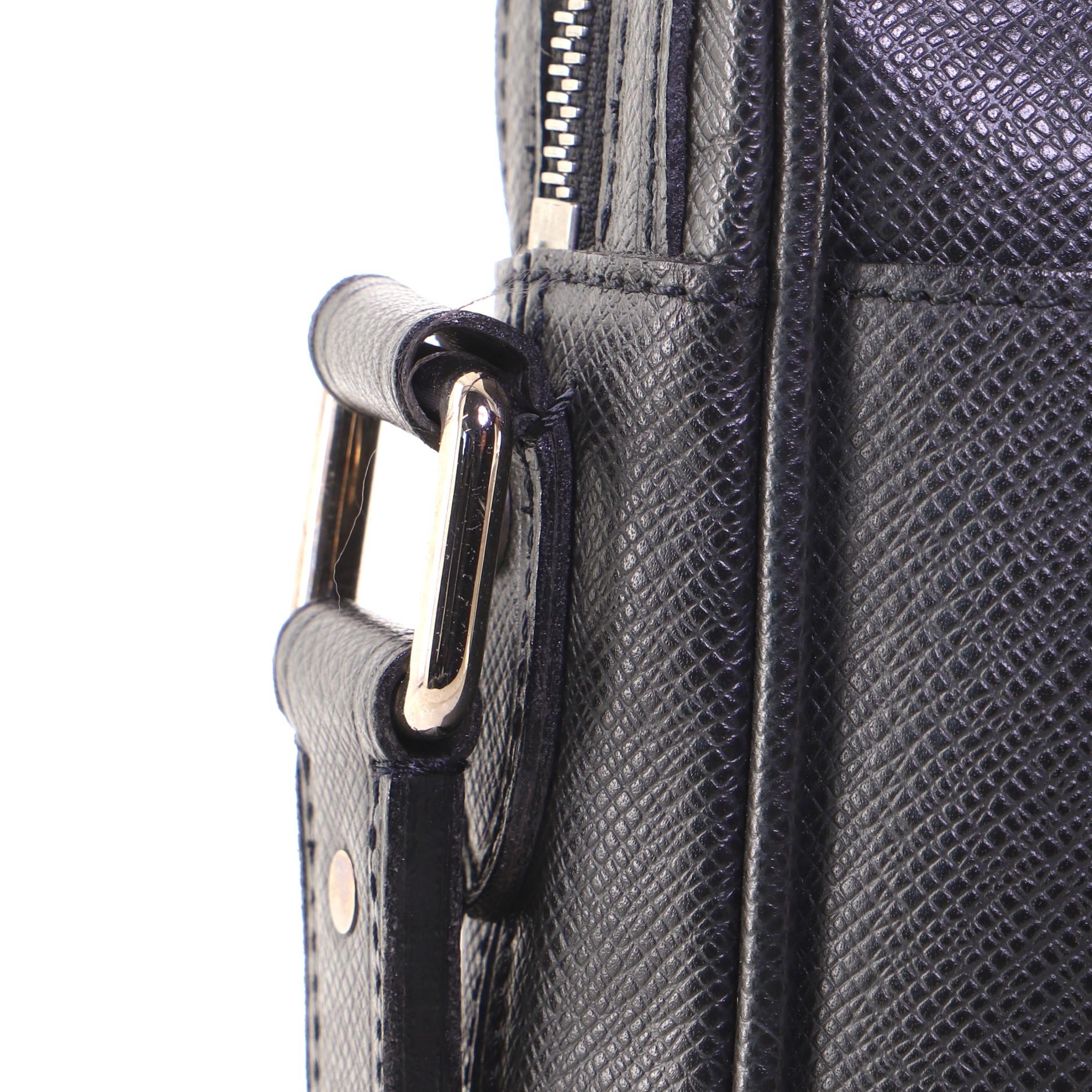 Louis Vuitton Dimitri Messenger Bag Taiga Leather Small 3