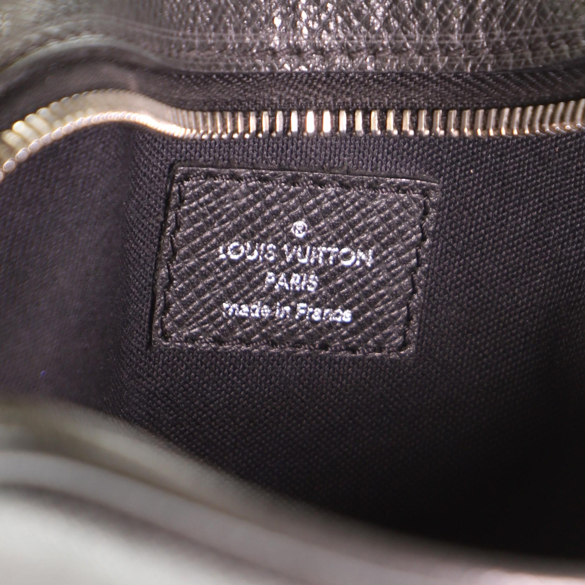 Louis Vuitton Dimitri Messenger Bag Taiga Leather Small 4