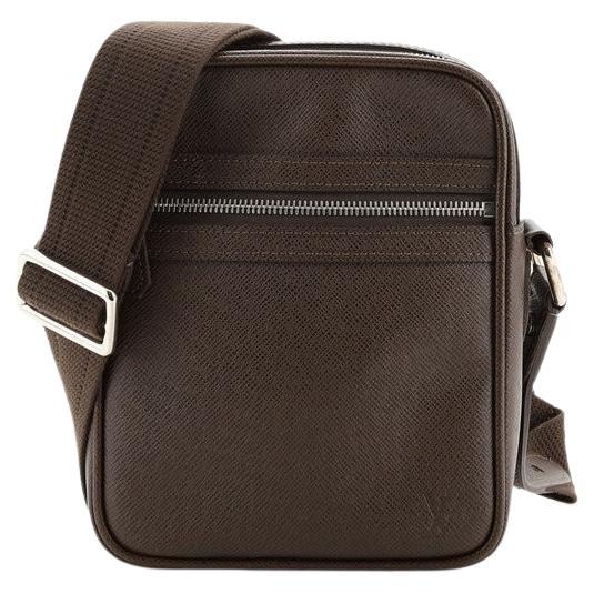 Louis Vuitton Dimitri Messenger Bag Taiga Leather Small
