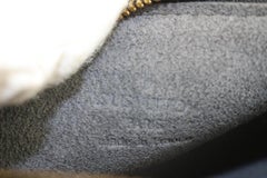 Louis Vuitton Discontinued Black Epi Leather Mini Papillon Pochette Wristlet 125