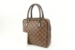 Louis Vuitton Discontinued Damier Ebene Brera Satchel 59lv38s