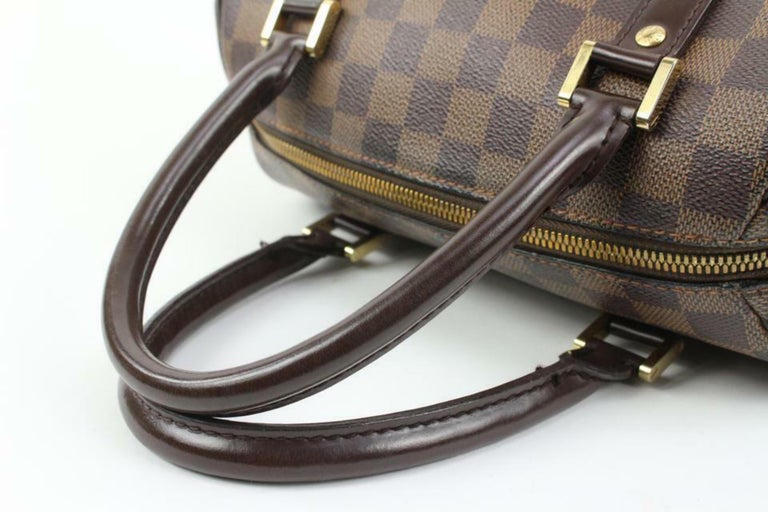 Louis Vuitton Discontinued Damier Ebene Ribera MM Dome Satchel 30L26a For  Sale at 1stDibs