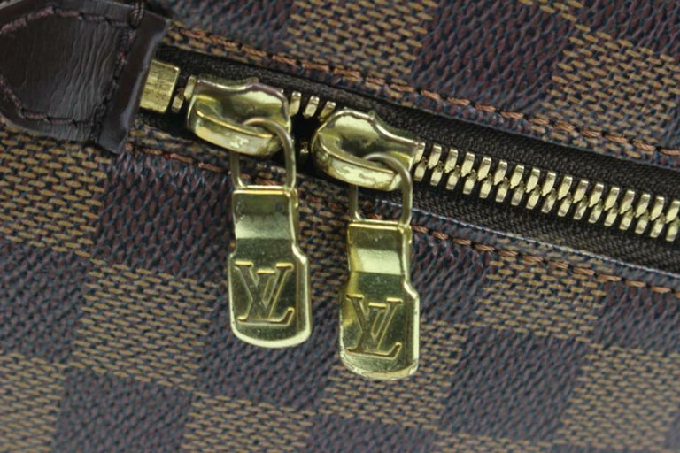 Louis Vuitton Discontinued Damier Ebene Westminster PM Zip Tote