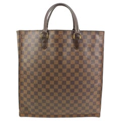 Louis Vuitton Discontinued Damier Ebene Sac Plat Upcycle Ready 93lv318s