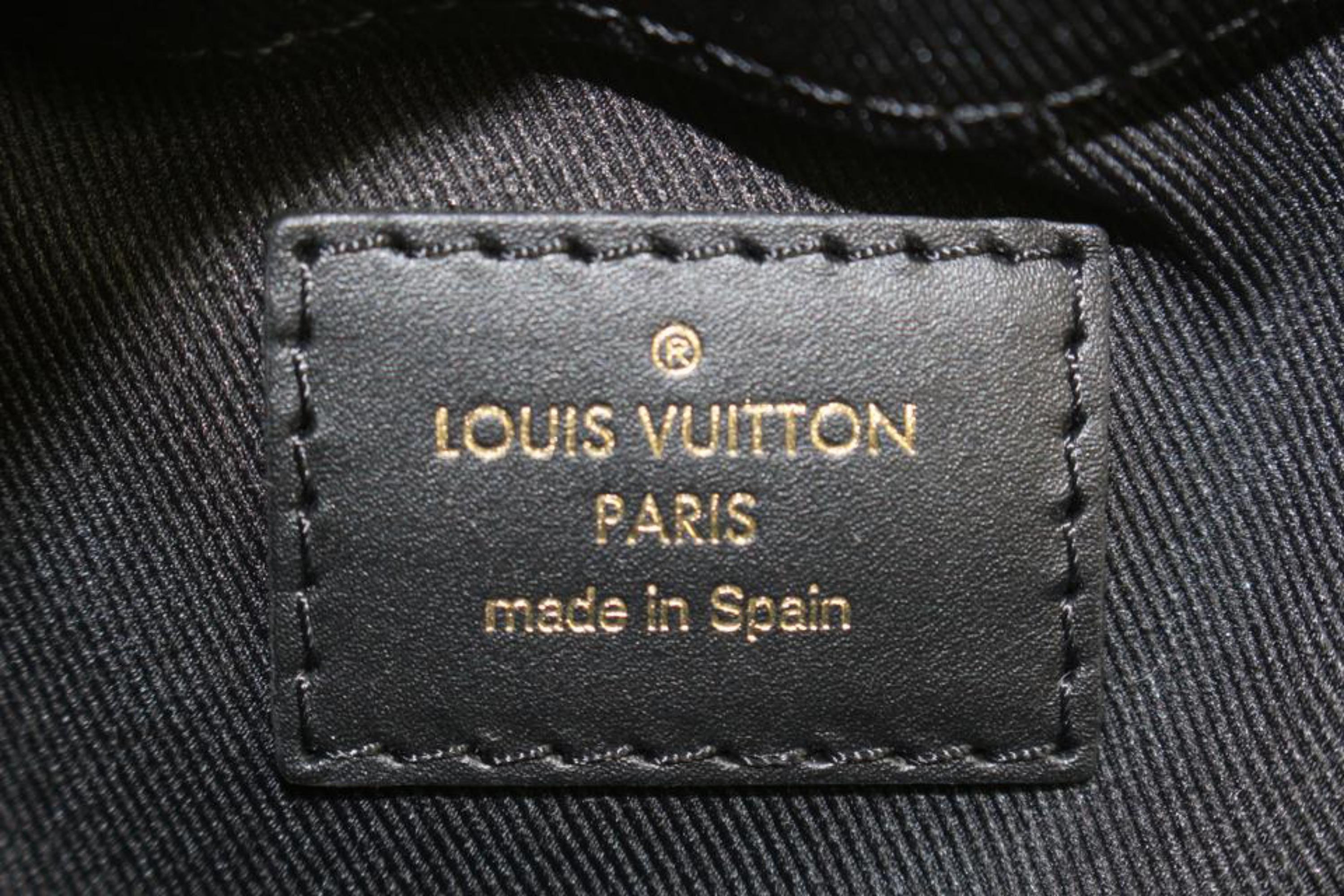 Boîte à appareil photo à bandoulière Louis Vuitton Santa Monica en damier ébène 29lk37, discontinuée Pour femmes en vente
