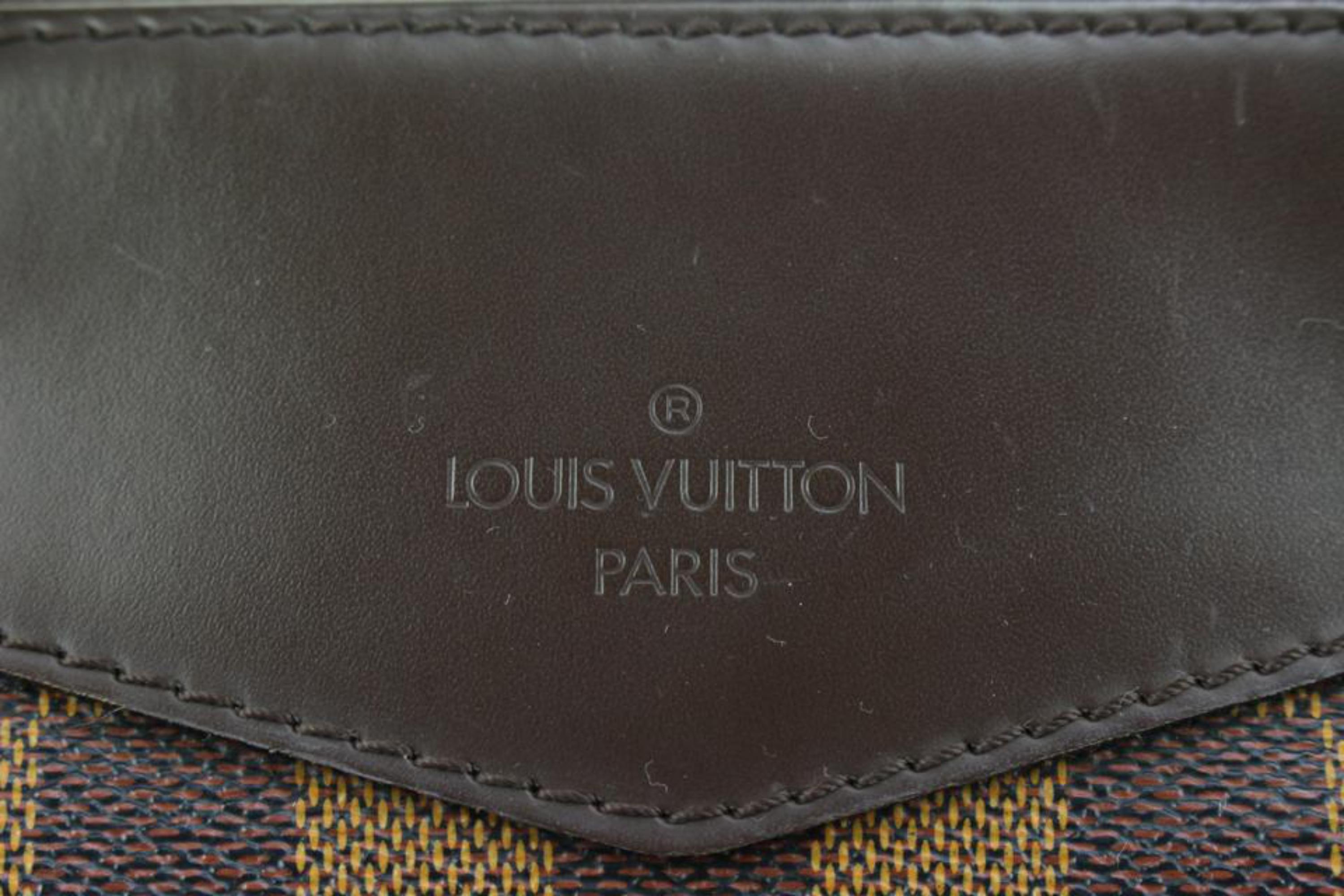 Louis Vuitton Discontinued Damier Ebene Westminster PM Tragetasche mit Reißverschluss s27lv4 im Angebot 2