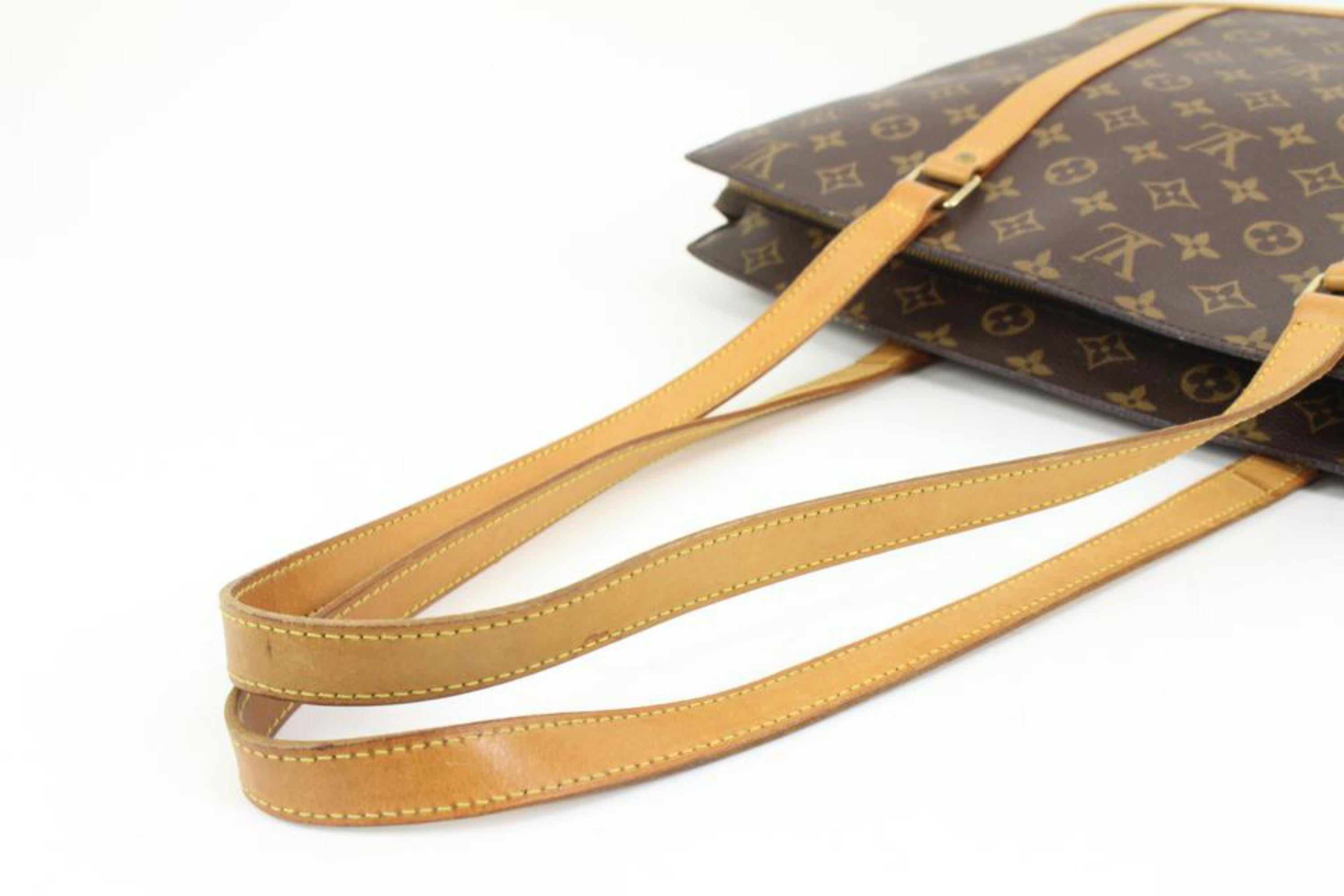 Brown Louis Vuitton Discontinued Monogram Babylone Zip Shoulder bag 66lk38s
