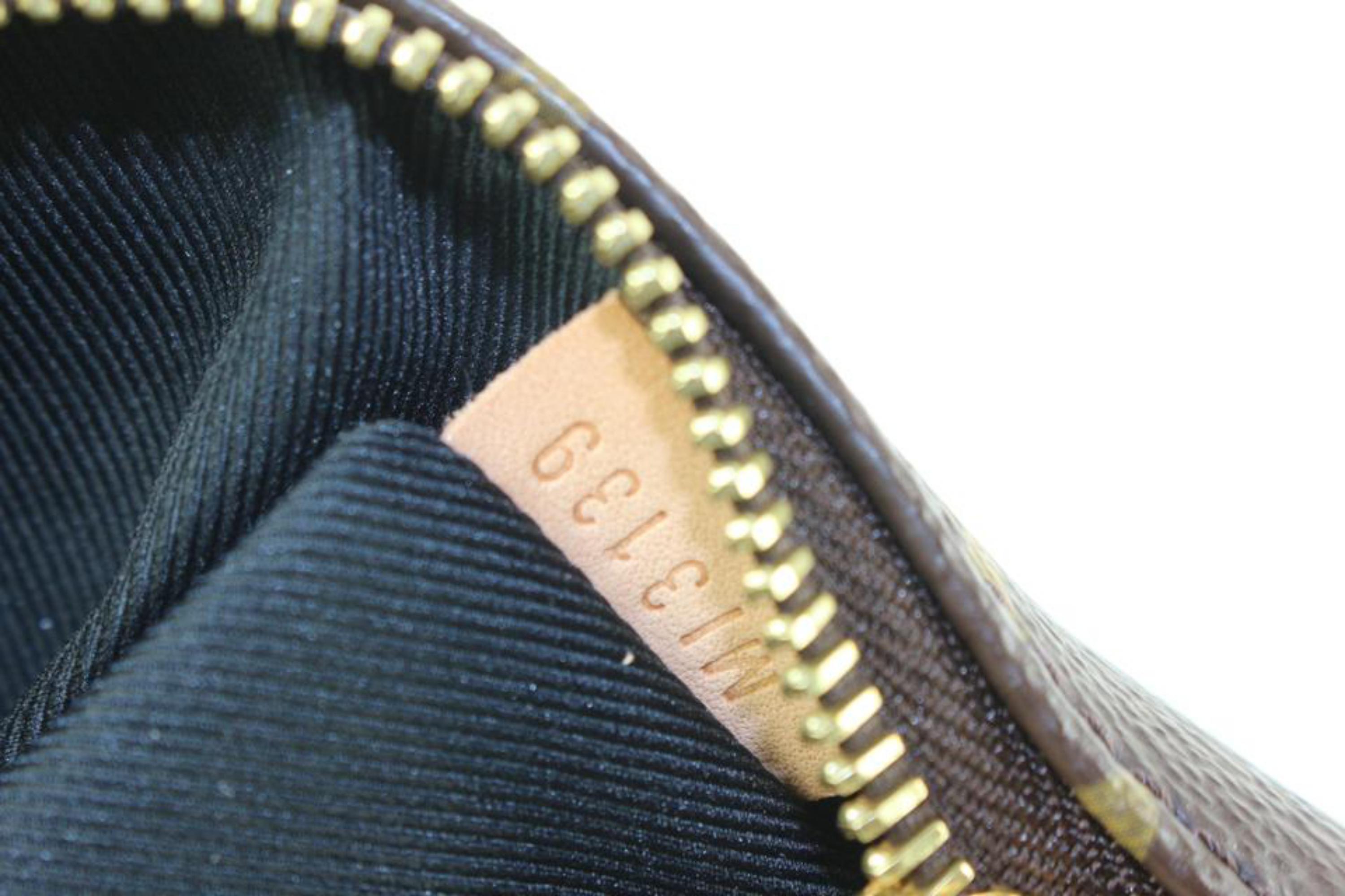 Brown Louis Vuitton Discontinued Monogram Bumbag Waist Bag Sling Body 79lz825s