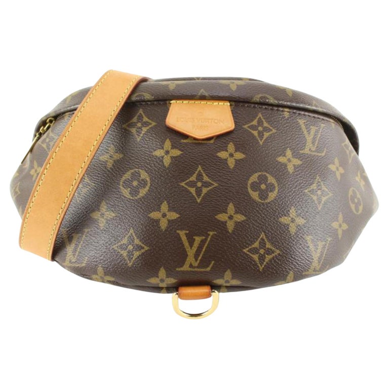 Louis Vuitton Lv Monogram Bum Bag Waist Belt Crossbody Brown