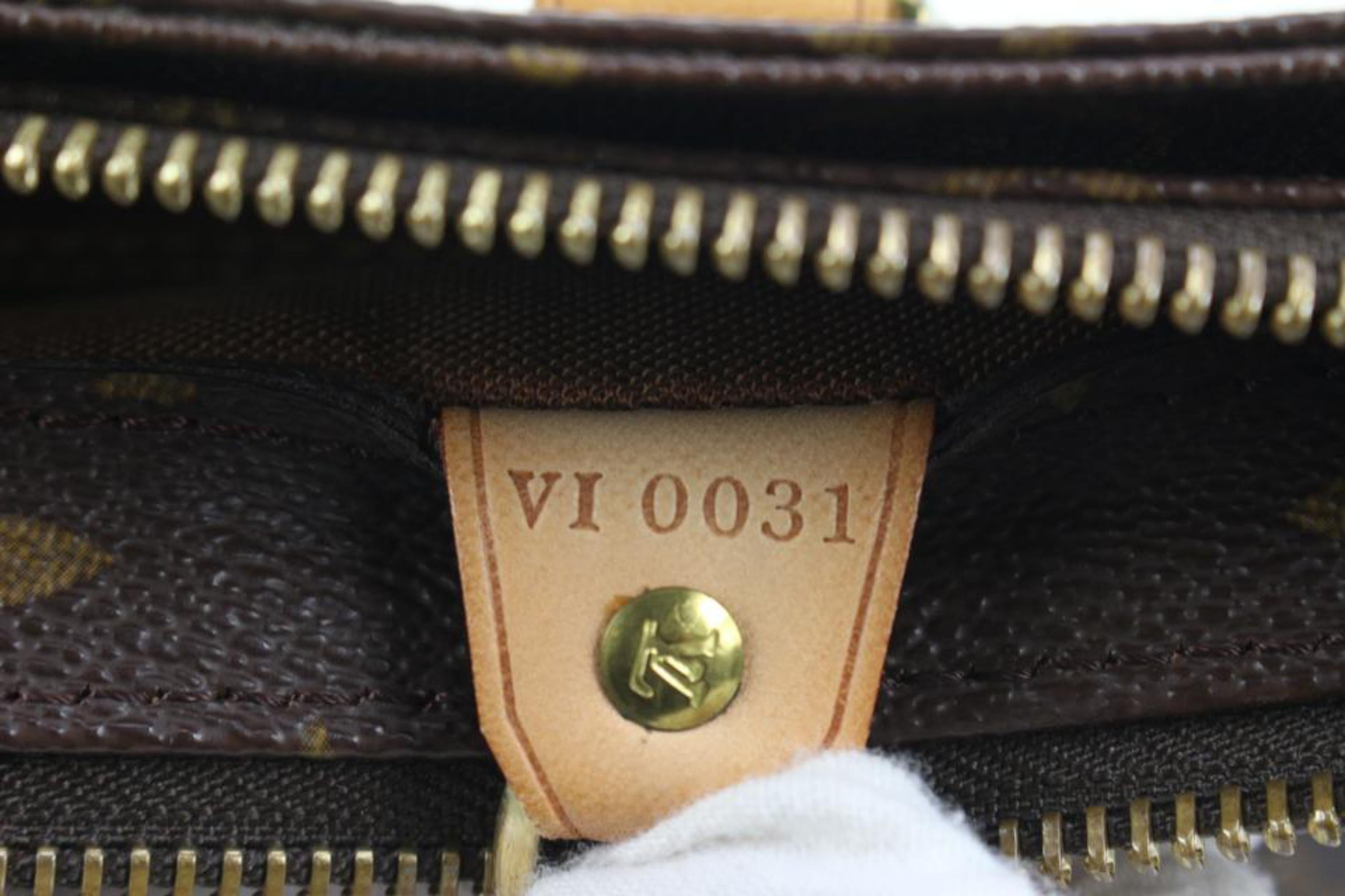 Louis Vuitton Discontinued Monogram Cabas Piano Zip Tote Shoulder Bag 70lv218s 3