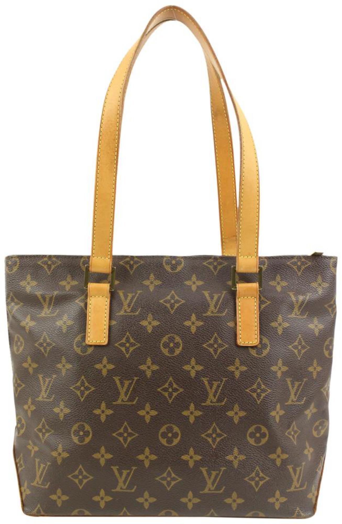 Louis Vuitton Discontinued Monogram Cabas Piano Zip Tote Shoulder Bag 70lv218s 4