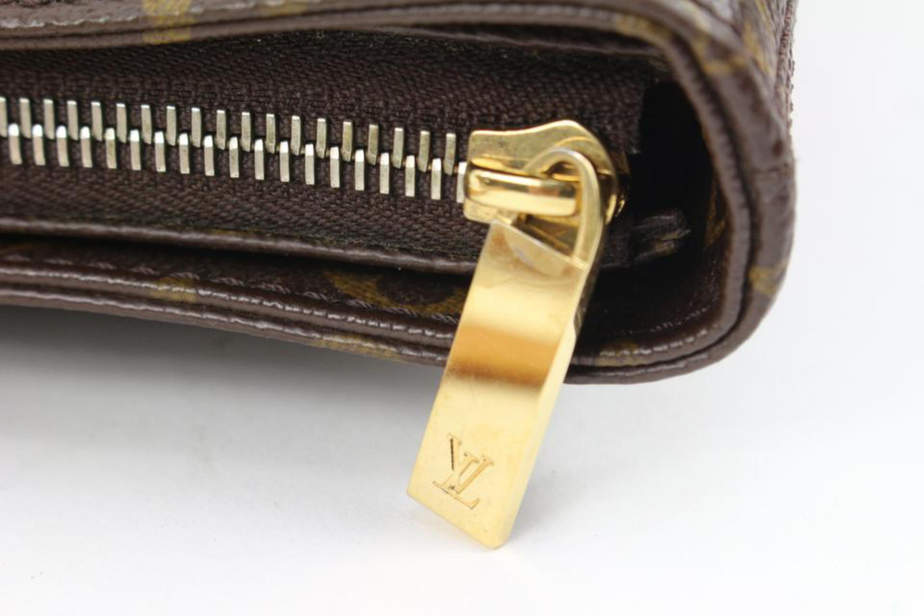 Louis Vuitton Discontinued Monogram Cabas Piano Zip Tote Shoulder Bag 84lv221s 1
