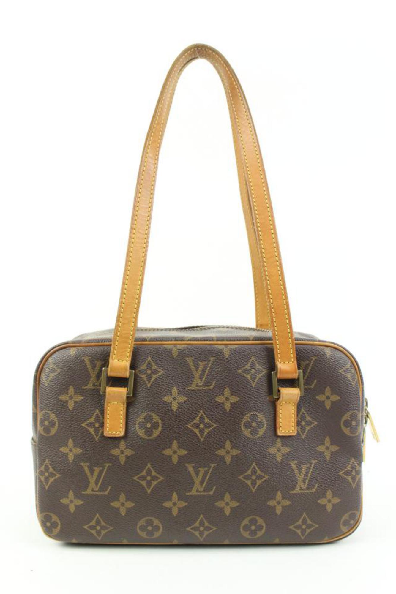 Louis Vuitton Discontinued Monogram Cite MM Shoulder bag 4lv126s In Good Condition In Dix hills, NY