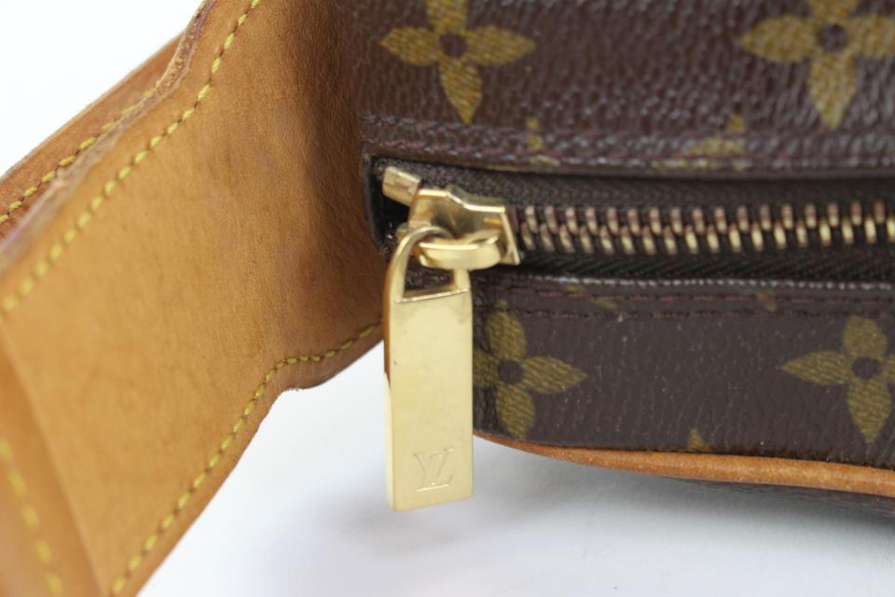 Louis Vuitton Discontinued Monogram Croissant GM Hobo Bag 51lv314s 1