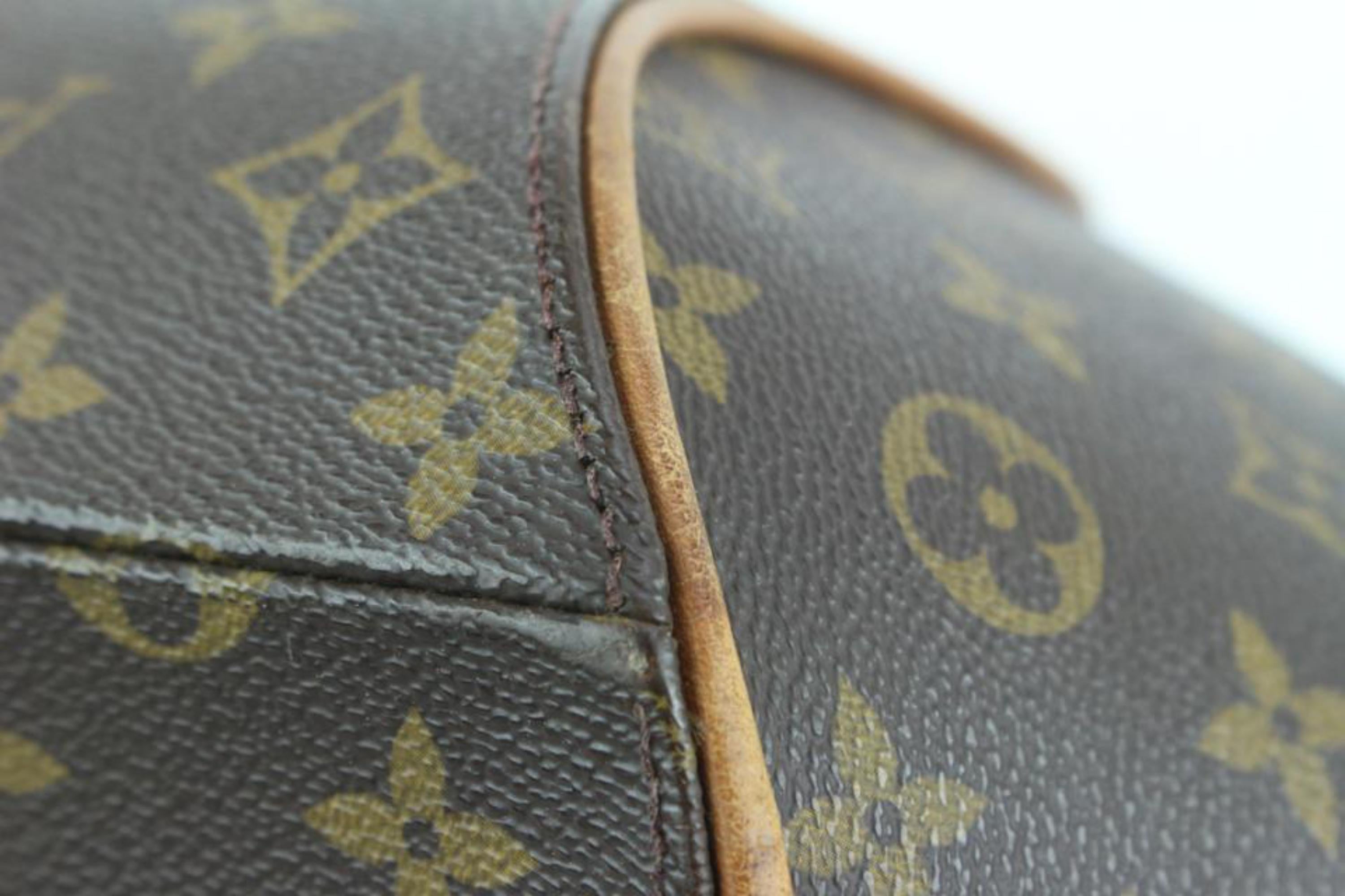 Louis Vuitton Discontinued Monogram Ellipse MM Bowler Bag 112lv33 6