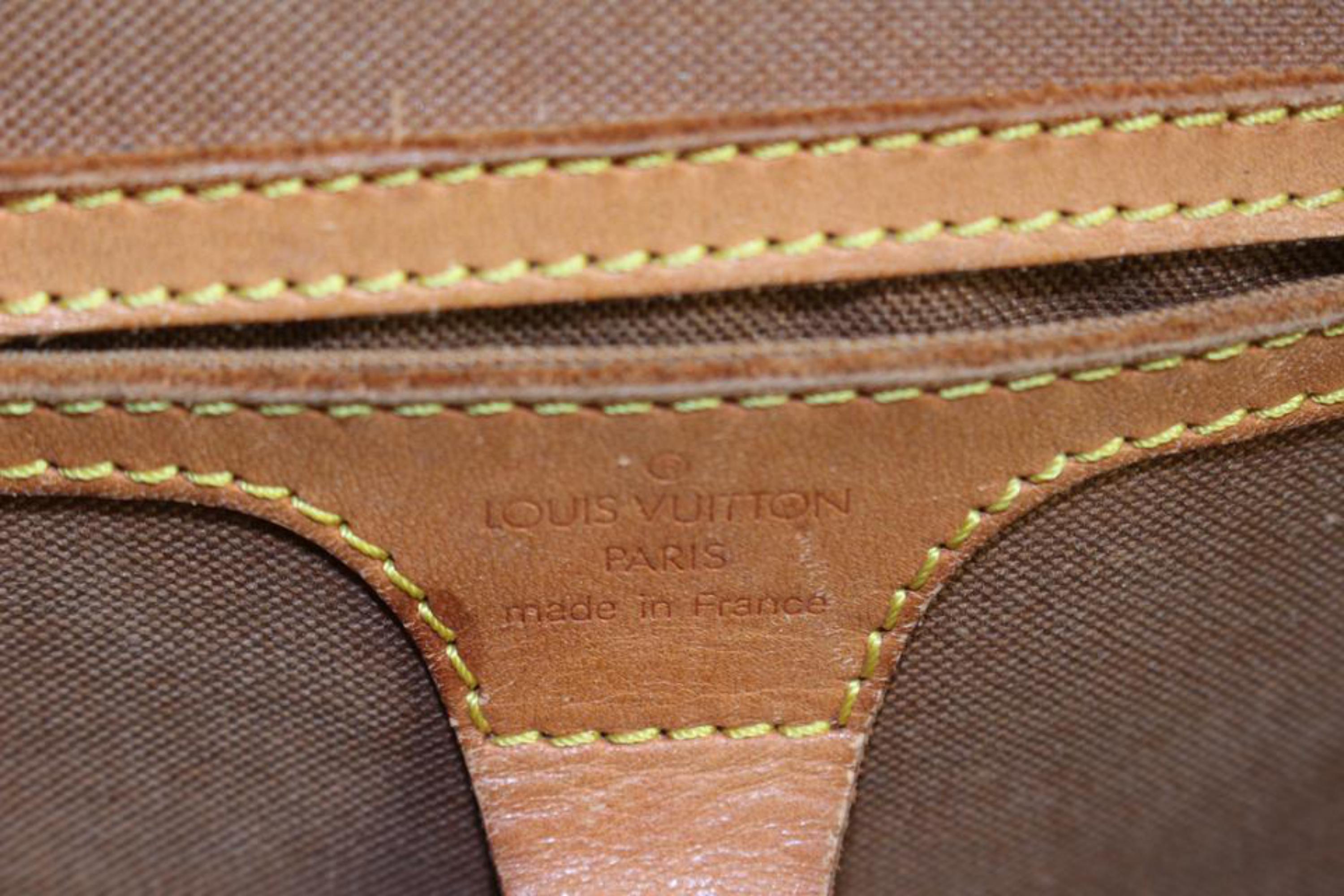 Women's Louis Vuitton Discontinued Monogram Ellipse MM Bowler Bag 112lv33