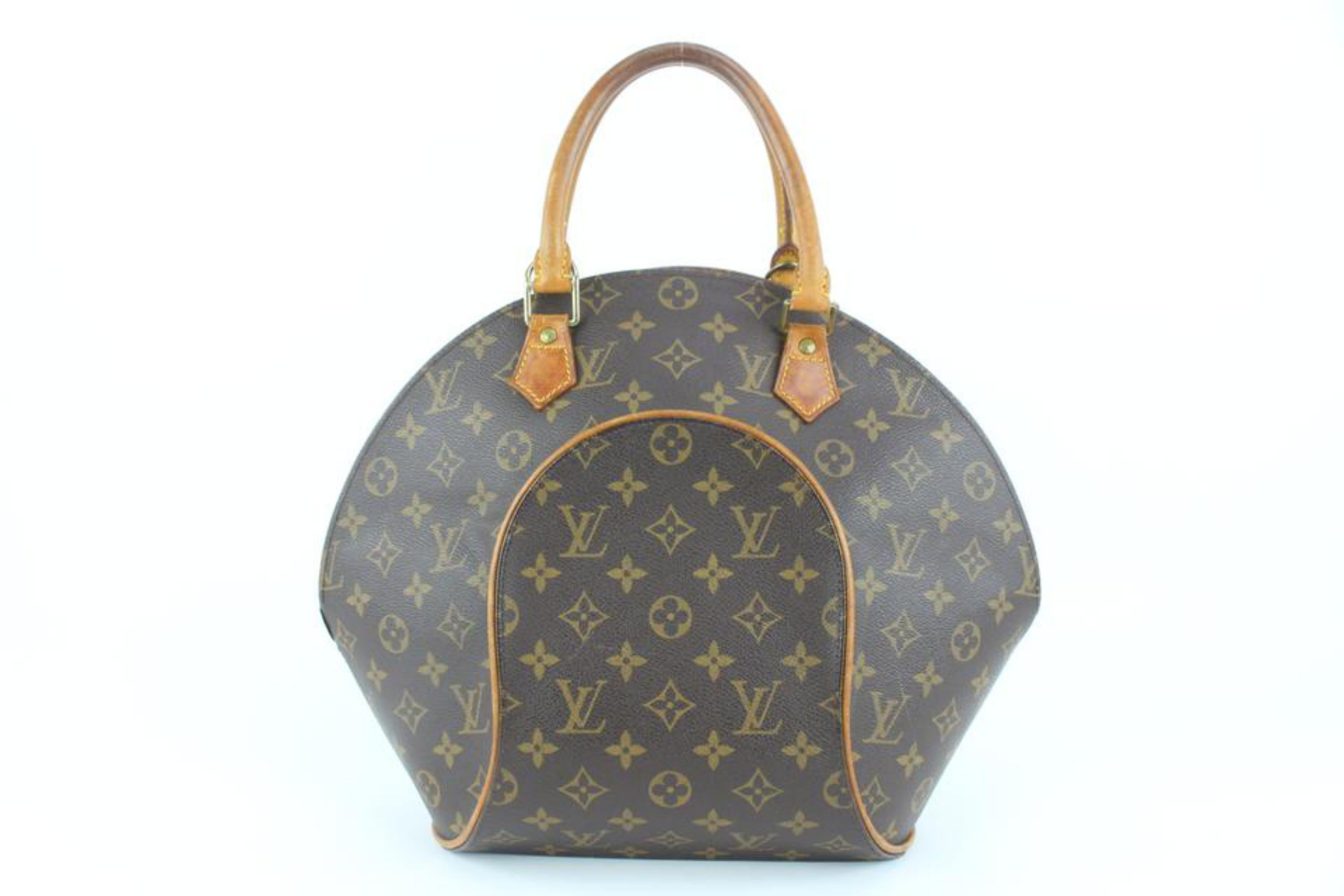 Louis Vuitton Discontinued Monogram Ellipse MM Bowler Bag 112lv33 2