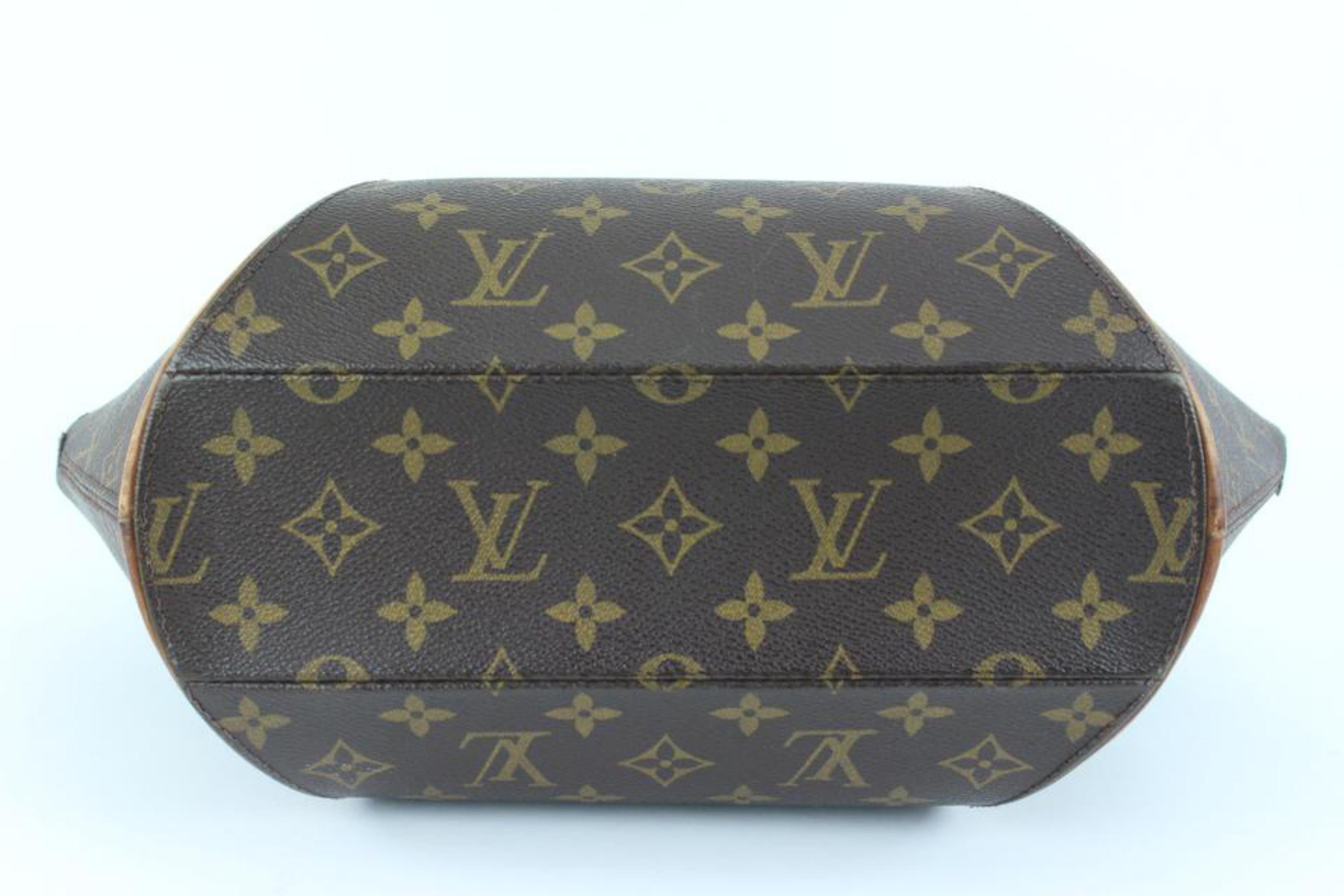 Louis Vuitton Discontinued Monogram Ellipse MM Bowler Bag 112lv33 4