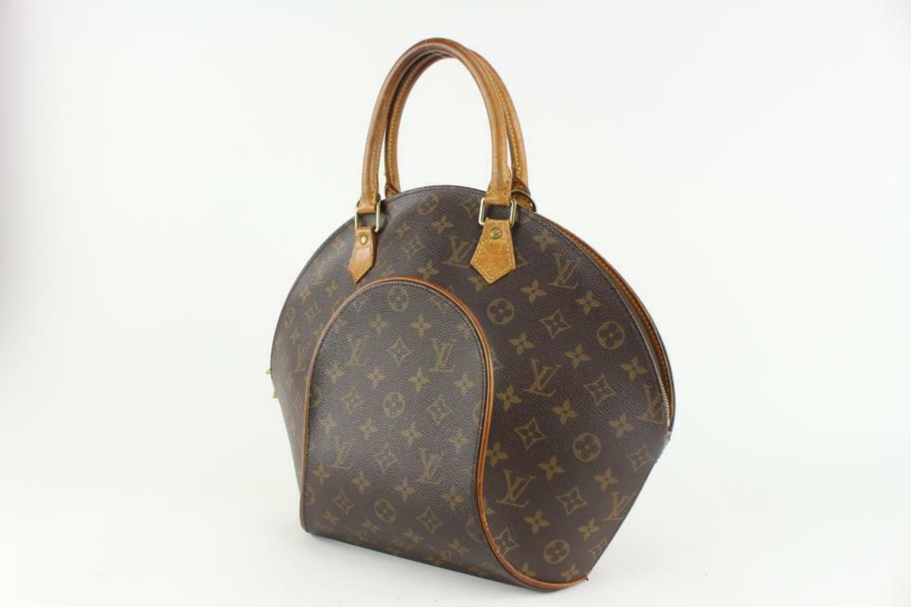 Louis Vuitton Discontinued Monogram Ellipse MM Shell Bowler Bag 1LV27a 6