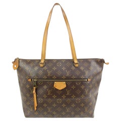 Louis Vuitton DIscontinued Monogram Iena MM Zip Tote Shoulder Bag 35lk324s