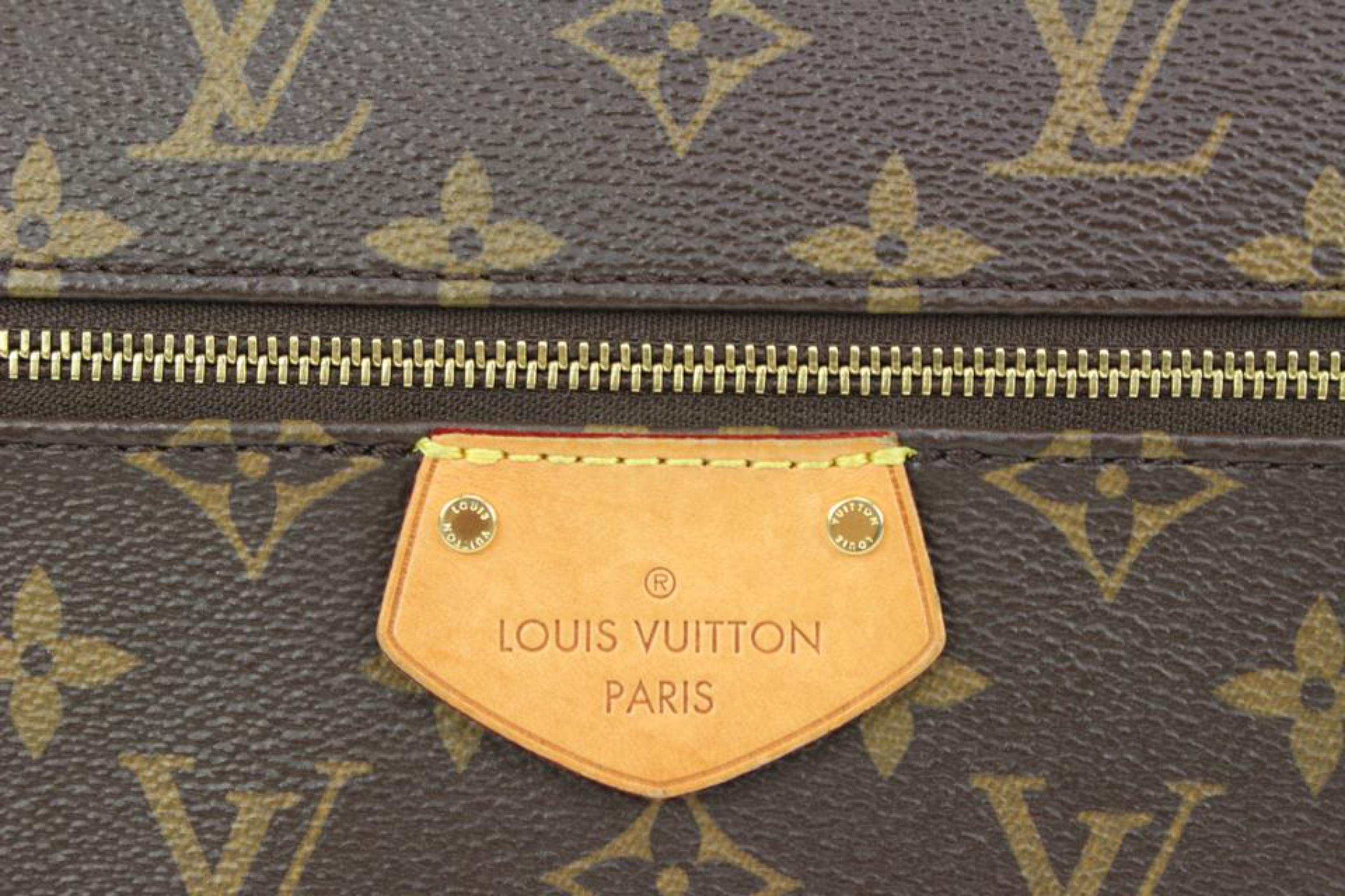 Women's Louis Vuitton Discontinued Monogram Iena MM Zip Tote Shoulder Bag 79lk328s