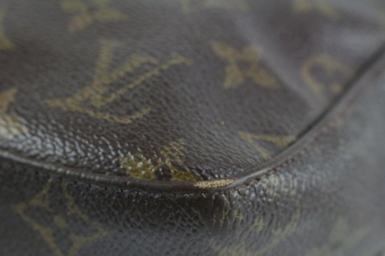 Louis Vuitton Discontinued Monogram Looping MM Zip Hobo Shoulder