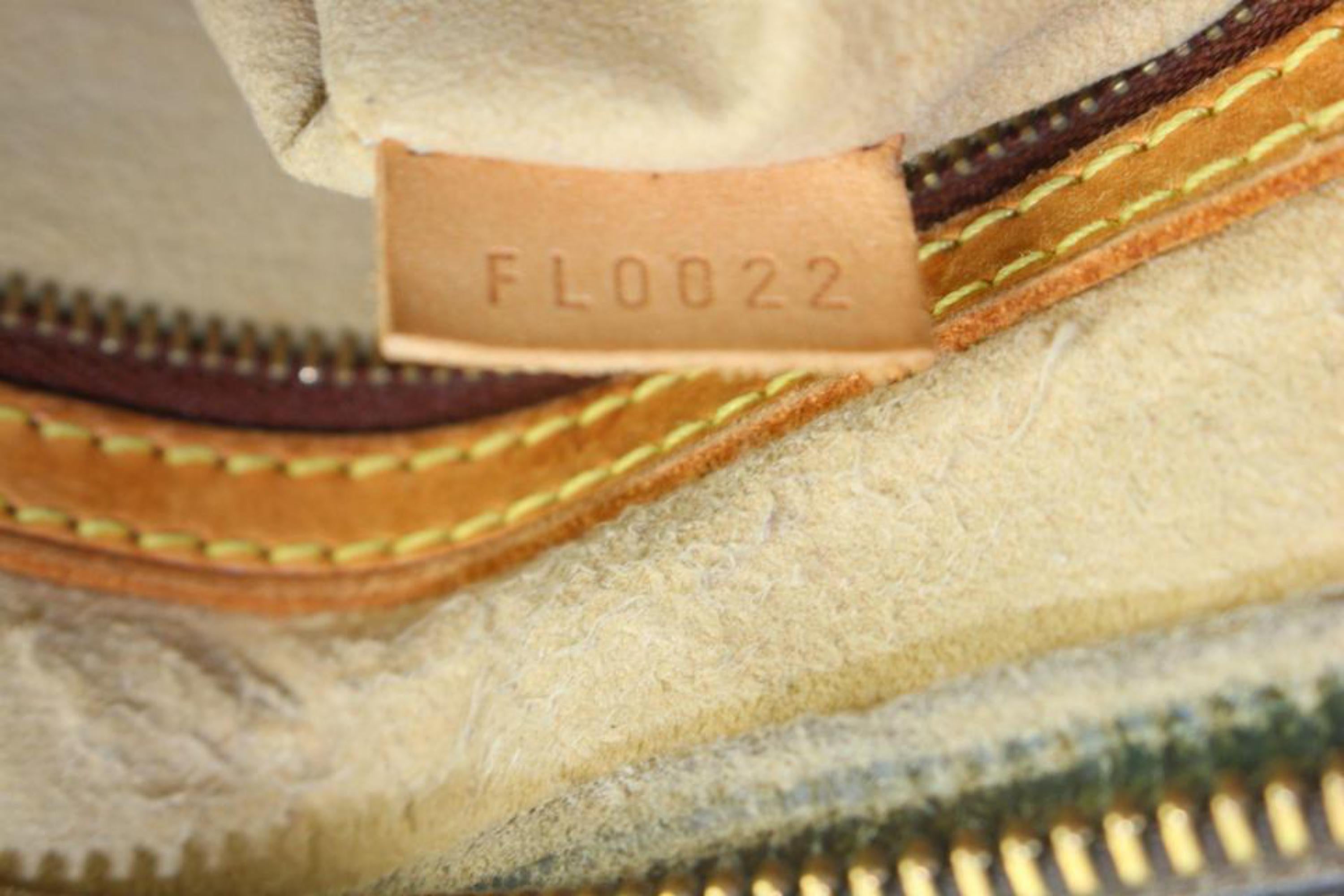 Louis Vuitton Discontinued Monogram Loopin MM Zip Hobo 5LZ1209 For Sale 3
