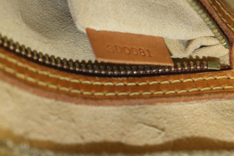 Louis Vuitton Discontinued Monogram Looping MM Zip Hobo Shoulder