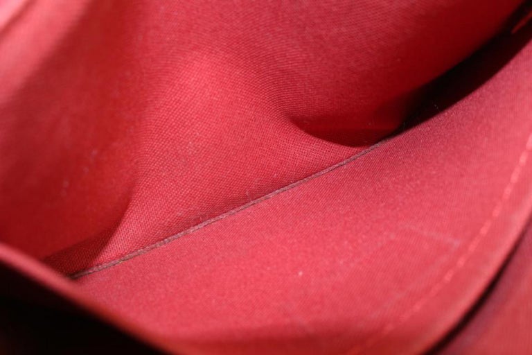 NIB Louis Vuitton Pallas Chain Cerise Red/Monogram DISCONTINUED