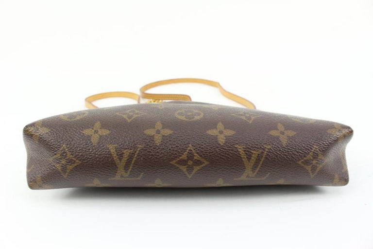 Louis Vuitton Discontinued Monogram Pallas Clutch Crossbody 27lk324s
