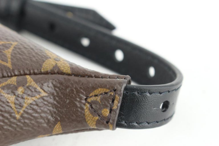Party bumbag leather bracelet Louis Vuitton Brown in Leather