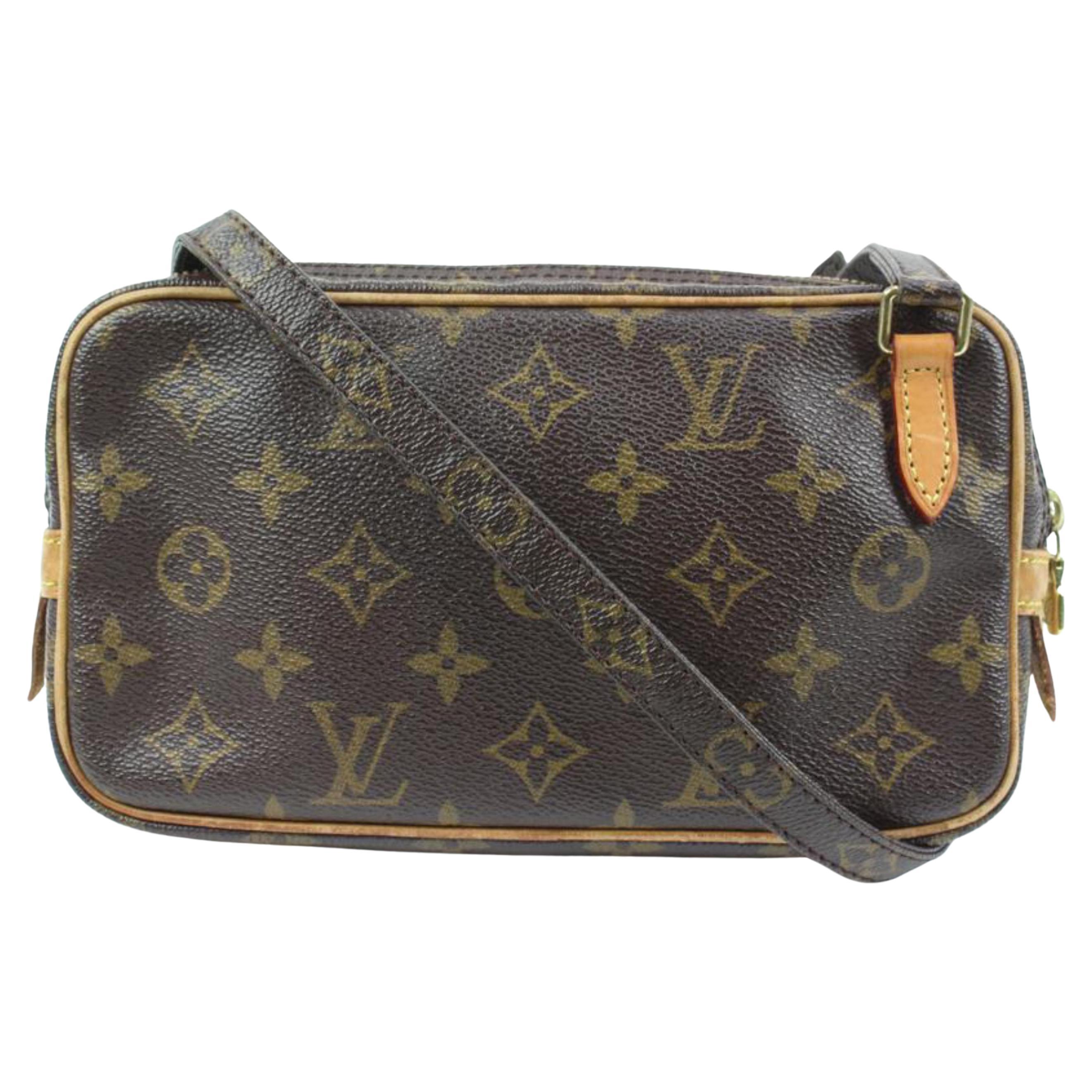 Louis Vuitton, Bags, Louis Vuitton Discontinued Damier Ebene Santa Monica  Crossbody Camera Box 29lk37