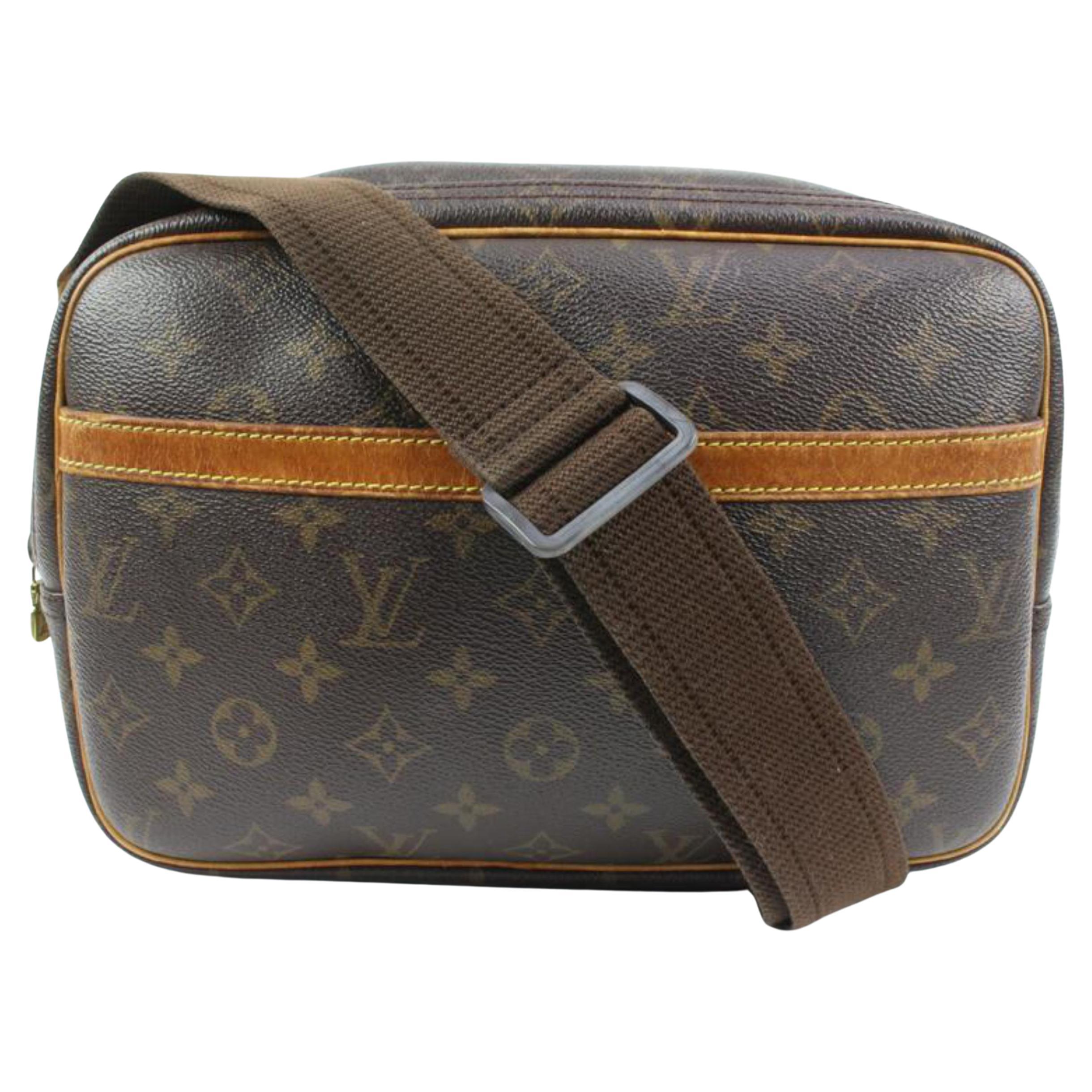 Louis Vuitton Discontinued Monogram Reporter PM Crossbody Bag S29lv25