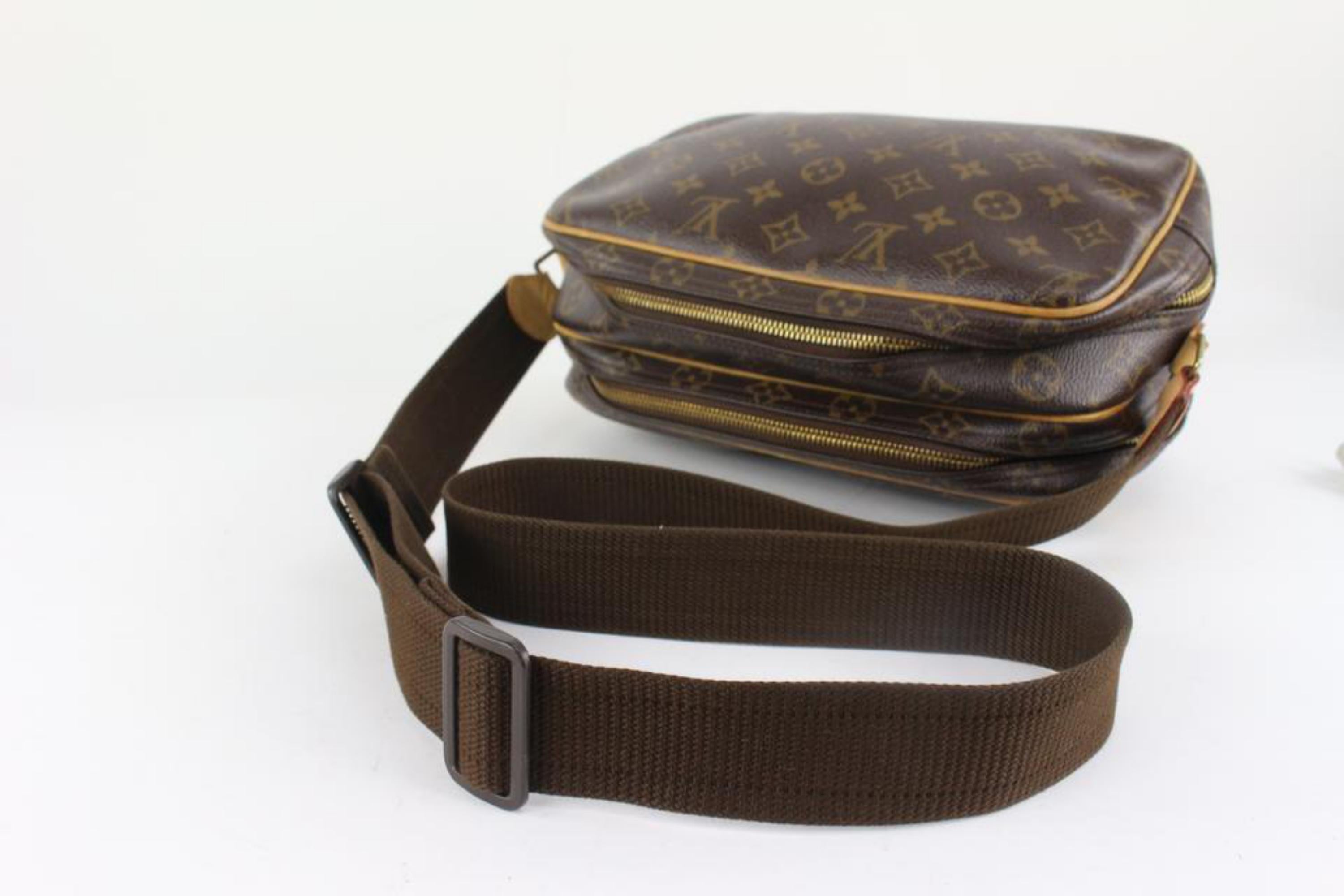 Louis Vuitton Discontinued Monogram Reporter PM Messenger Crossbody Bag 1215lv4 1