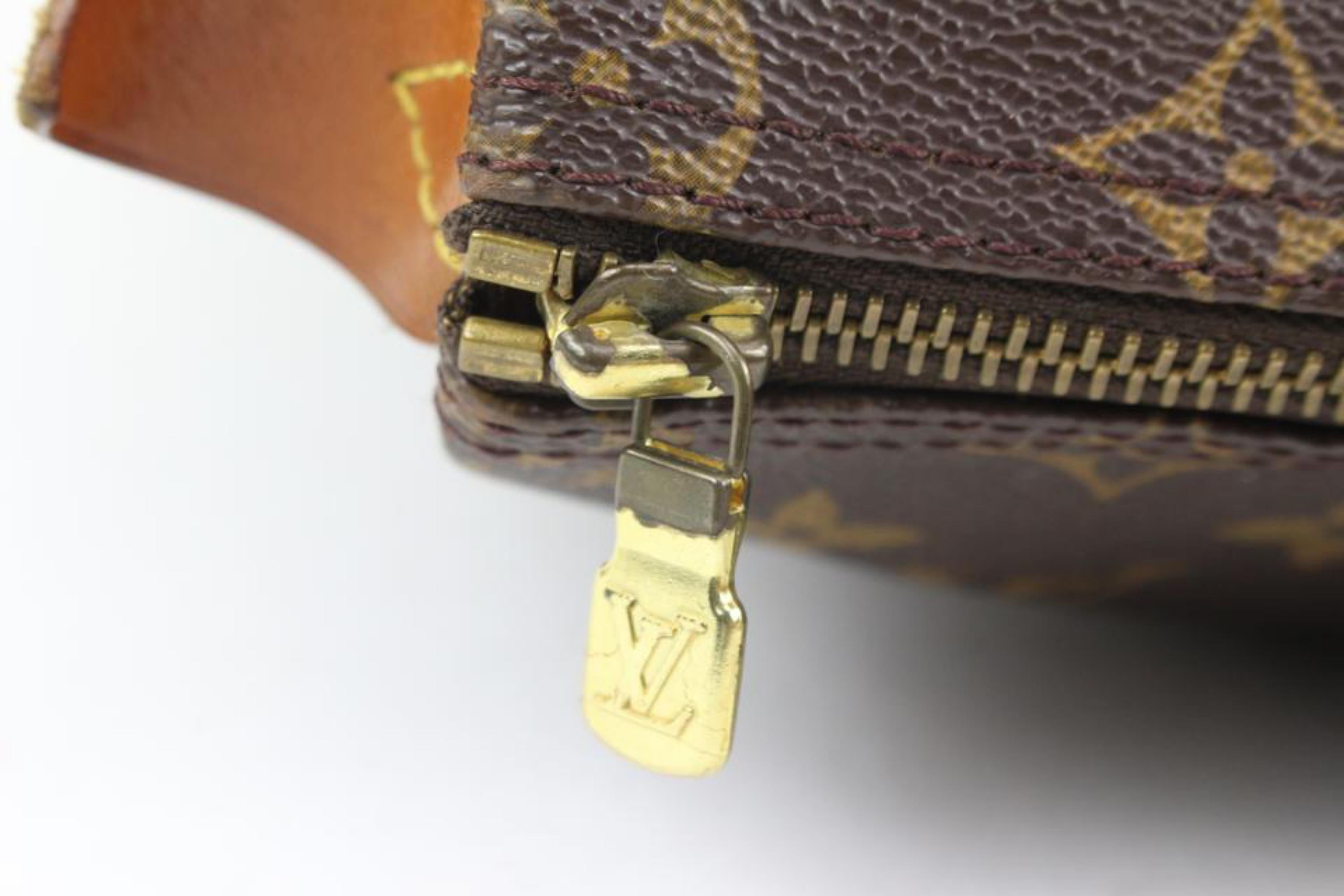 Louis Vuitton Discontinued Monogram Sac Flanerie 50 Travel Tote 57lv23s 1