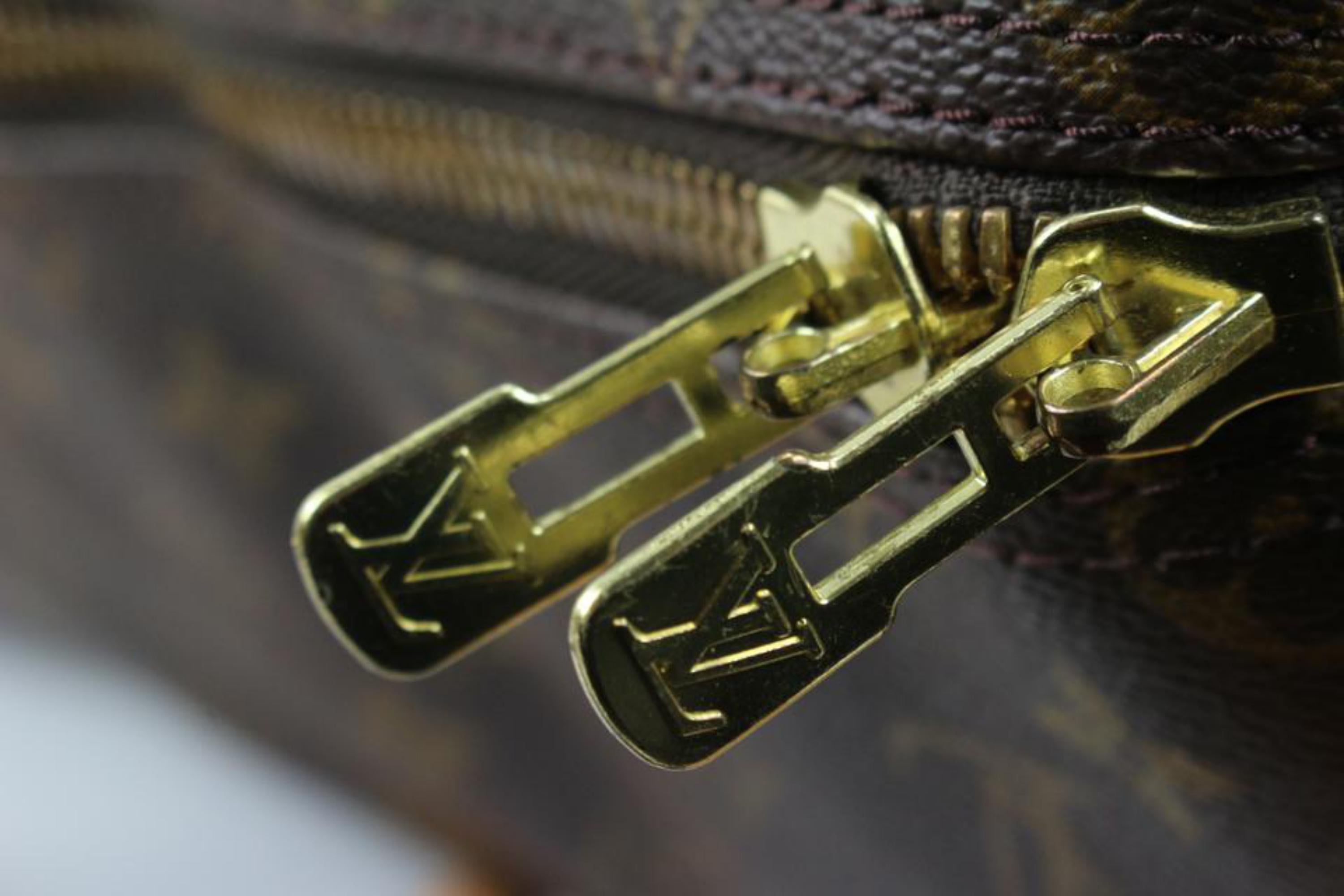 Louis Vuitton Sac Polochon 70 Keepall Bandouliere 125lv36, nicht mehr erhältlich, Monogrammiert  im Angebot 3