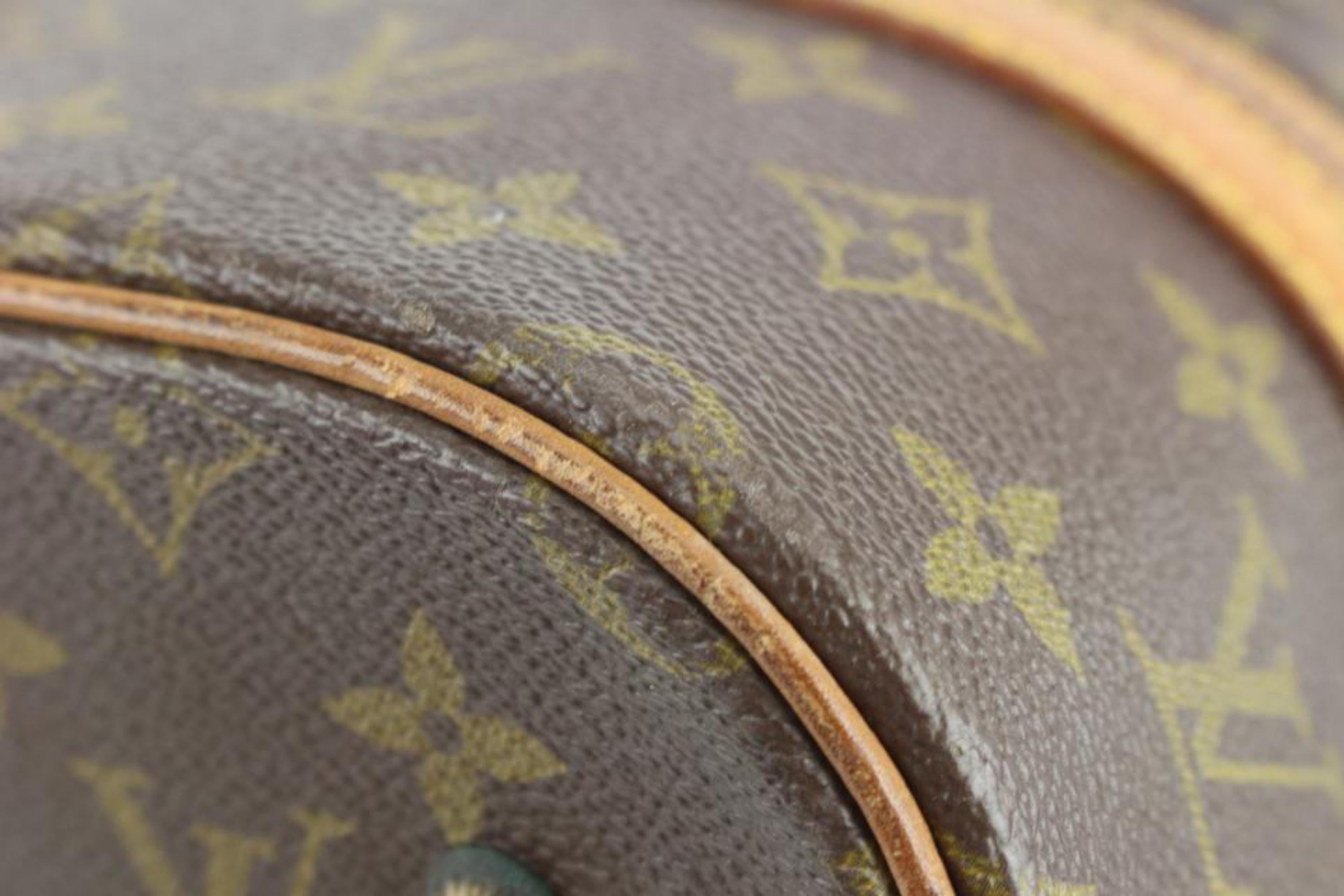 Louis Vuitton Discontinued Monogram Sac Sport Duffle with Shoe Trunk Base 113lv5 1