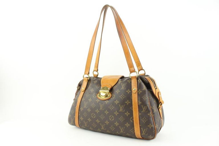 Louis Vuitton Discontinued Monogram Stresa PM Bowler Shoulder bag