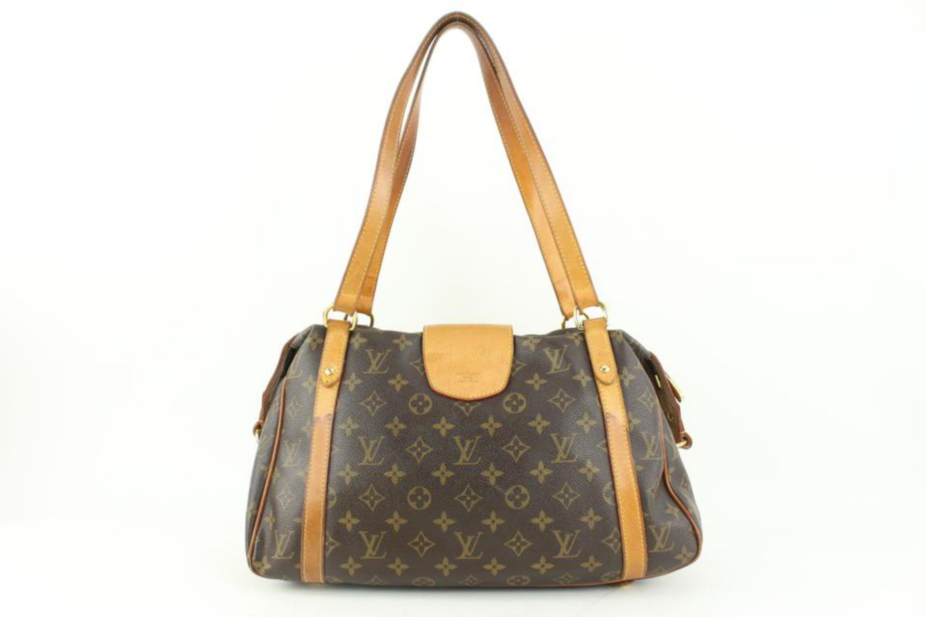 Women's Louis Vuitton Discontinued Monogram Stresa PM Bowler Shoulder bag 111lv18