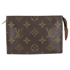 Vintage Louis Vuitton Discontinued Monogram Toiletry Pouch 15 Poche Toilette 917lv18