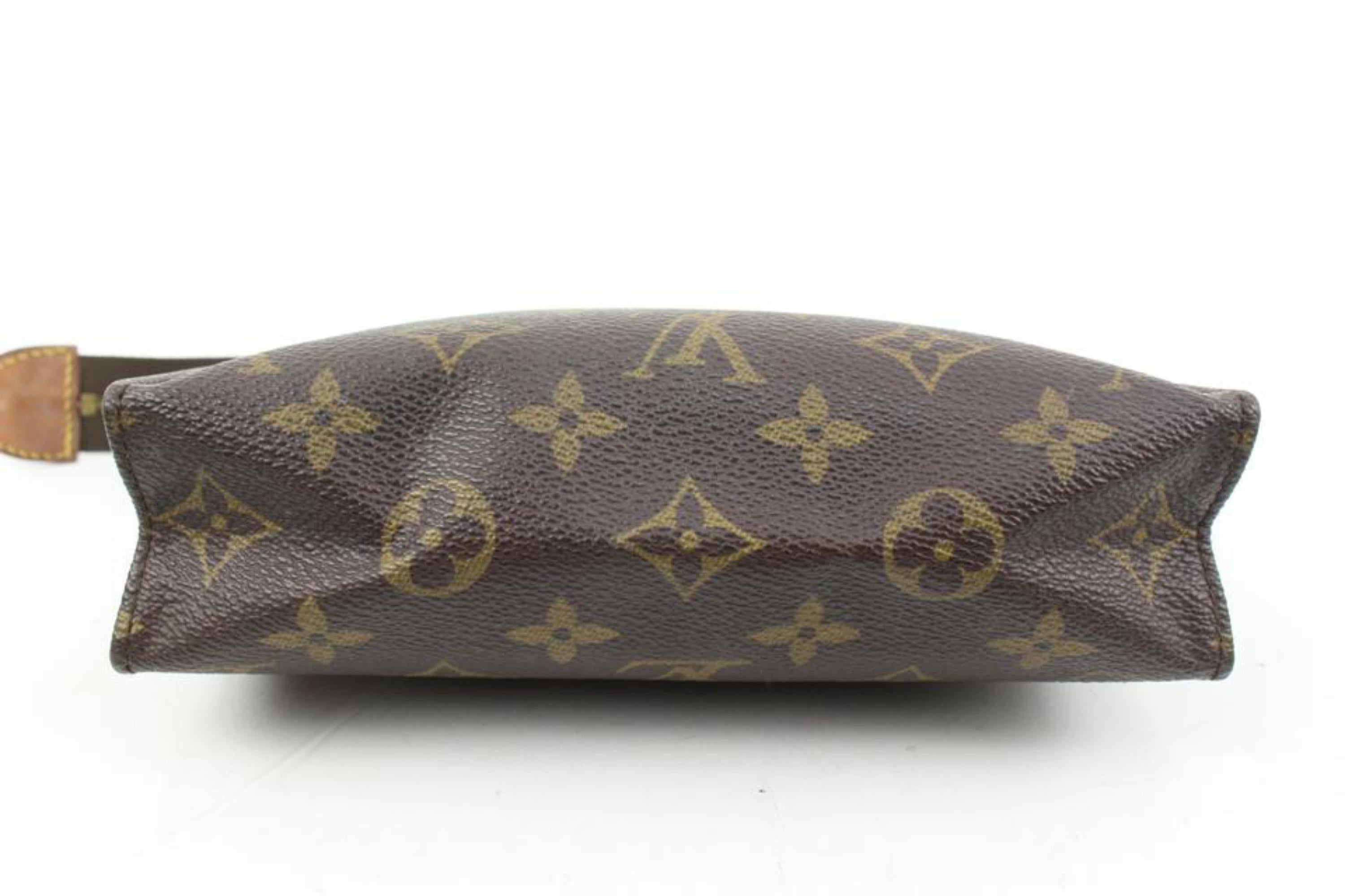 Louis Vuitton Discontinued Monogram Toiletry Pouch 19 Poche Toilette 18lv131s 2