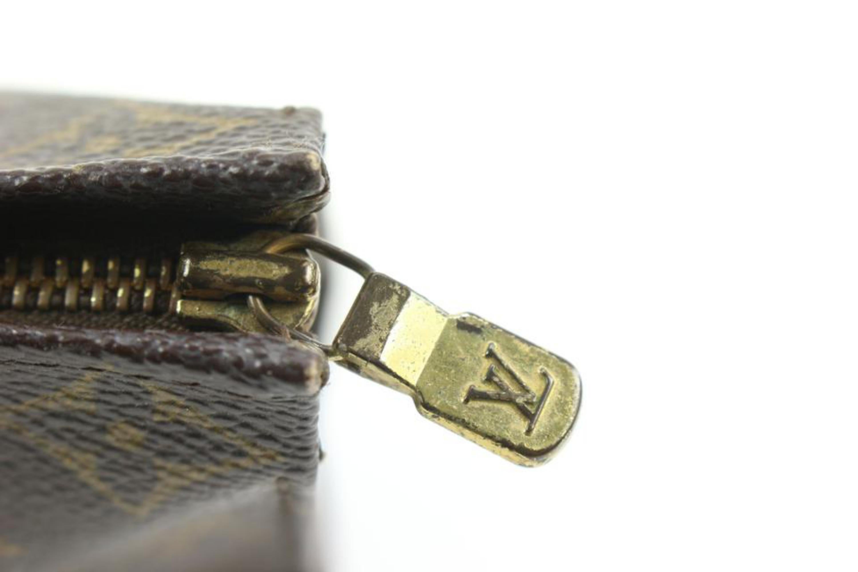 Gray Louis Vuitton Discontinued Monogram Toiletry Pouch 19 Poche Toilette 18lv131s