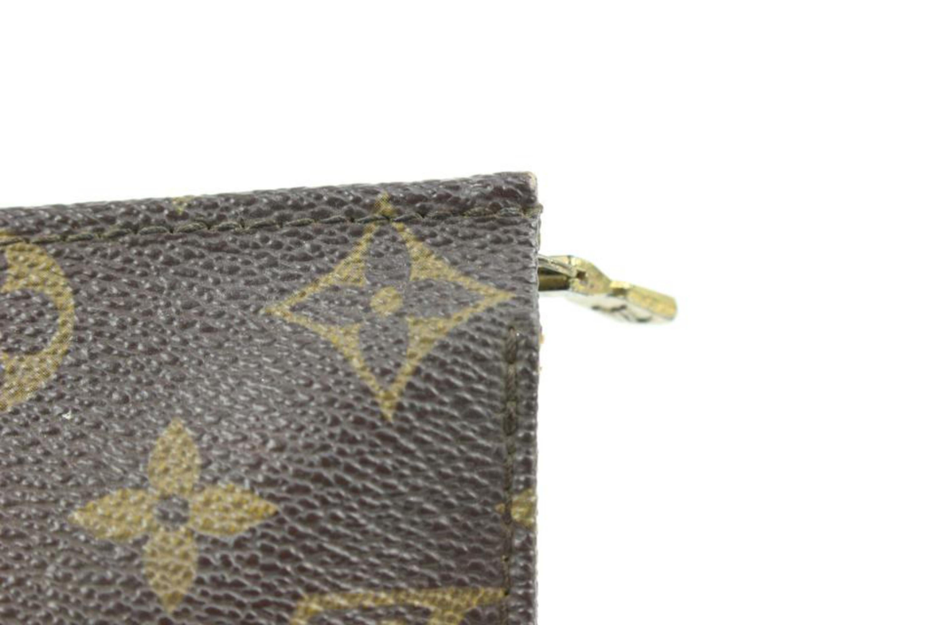 Women's Louis Vuitton Discontinued Monogram Toiletry Pouch 19 Poche Toilette 18lv131s