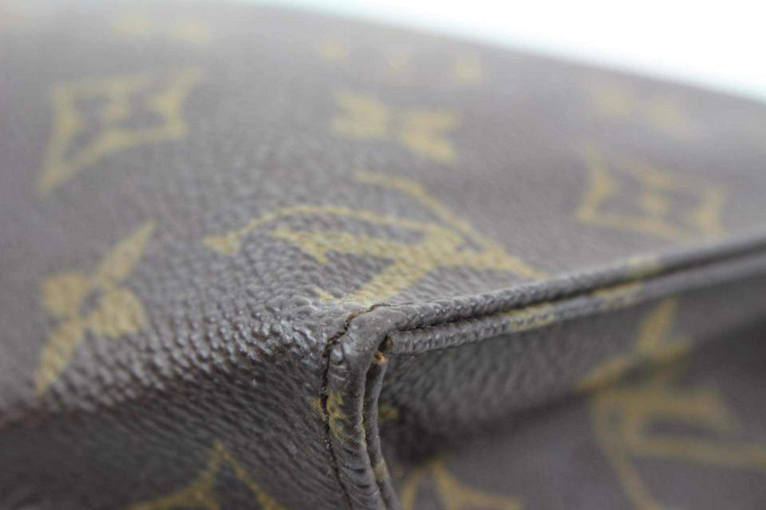 Louis Vuitton Discontinued Monogram Toiletry Pouch 19 Poche Toilette 18lv131s 1