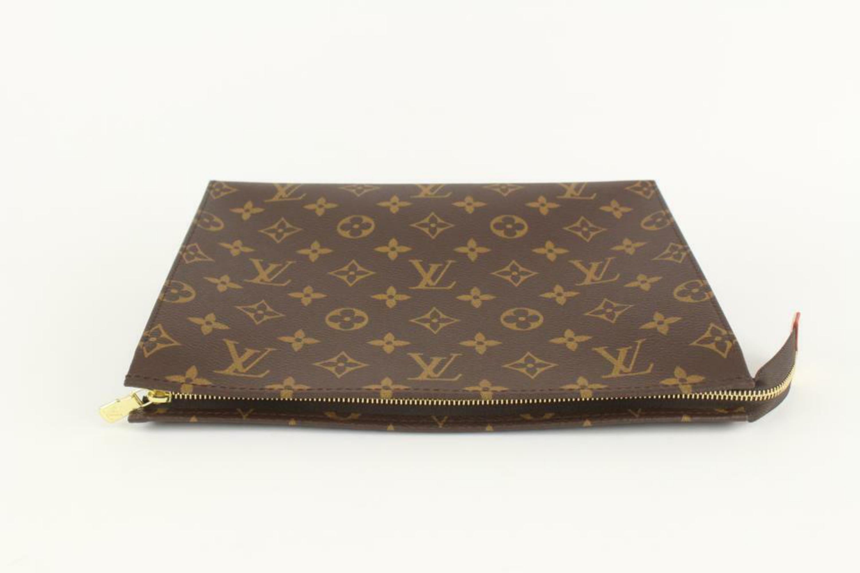 Louis Vuitton - Pochette de toilette monogrammée discontinuée 26 - Étui à cosmétiques 1LK1118 Neuf - En vente à Dix hills, NY