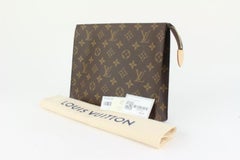 Louis Vuitton Discontinued Monogram Toiletry Pouch 26 Poche Toilette 1115lv21