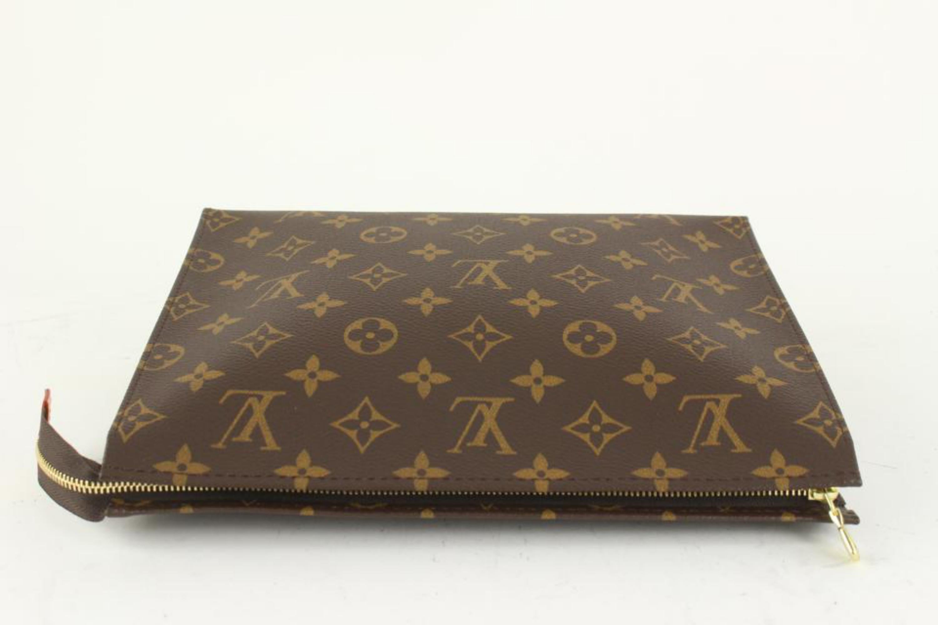 Louis Vuitton Discontinued Monogram Toiletry Pouch 26 Poche Toilette 112lv10  In New Condition In Dix hills, NY